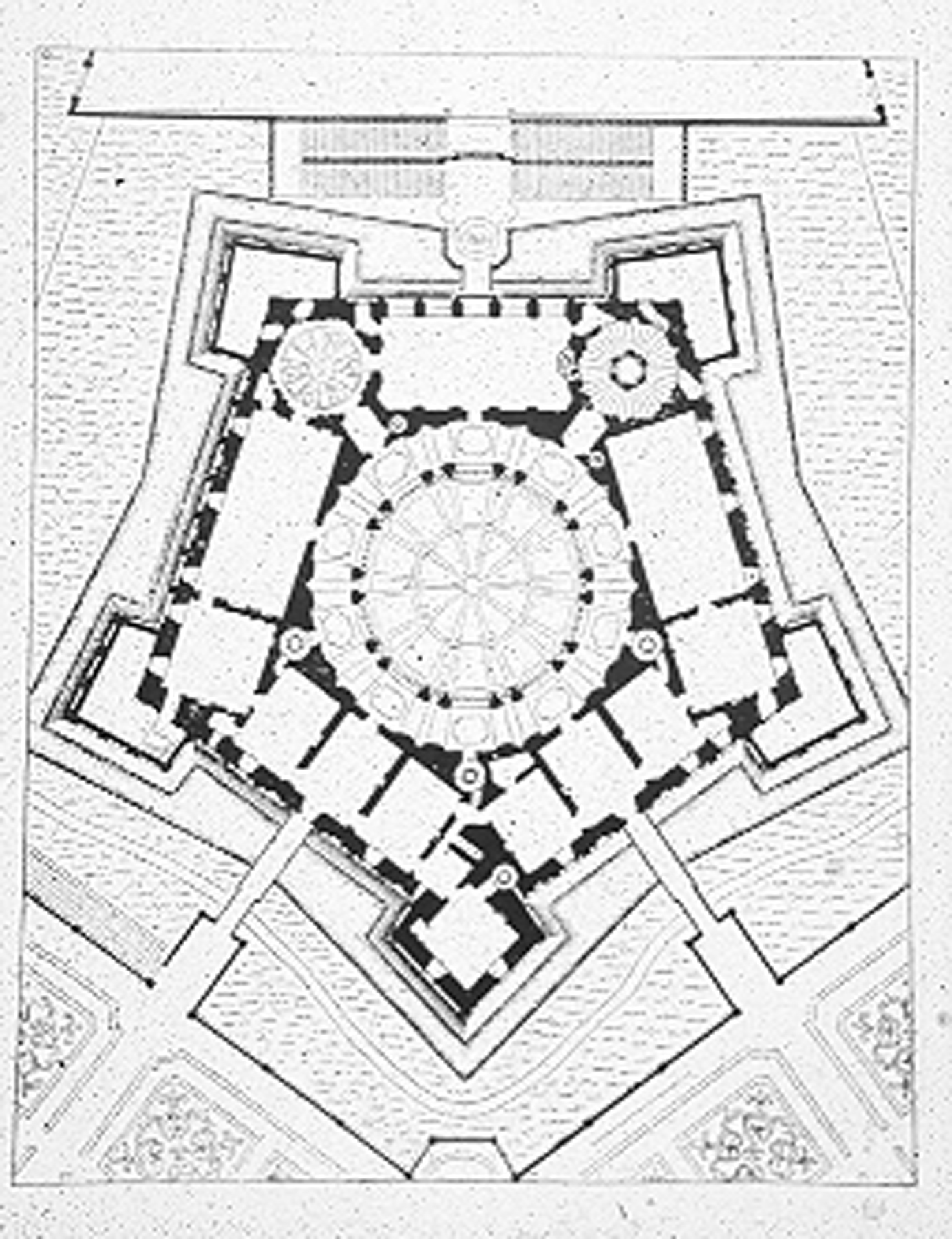 1273 Fig.2 Caprarola pianta Google pubblico dominio