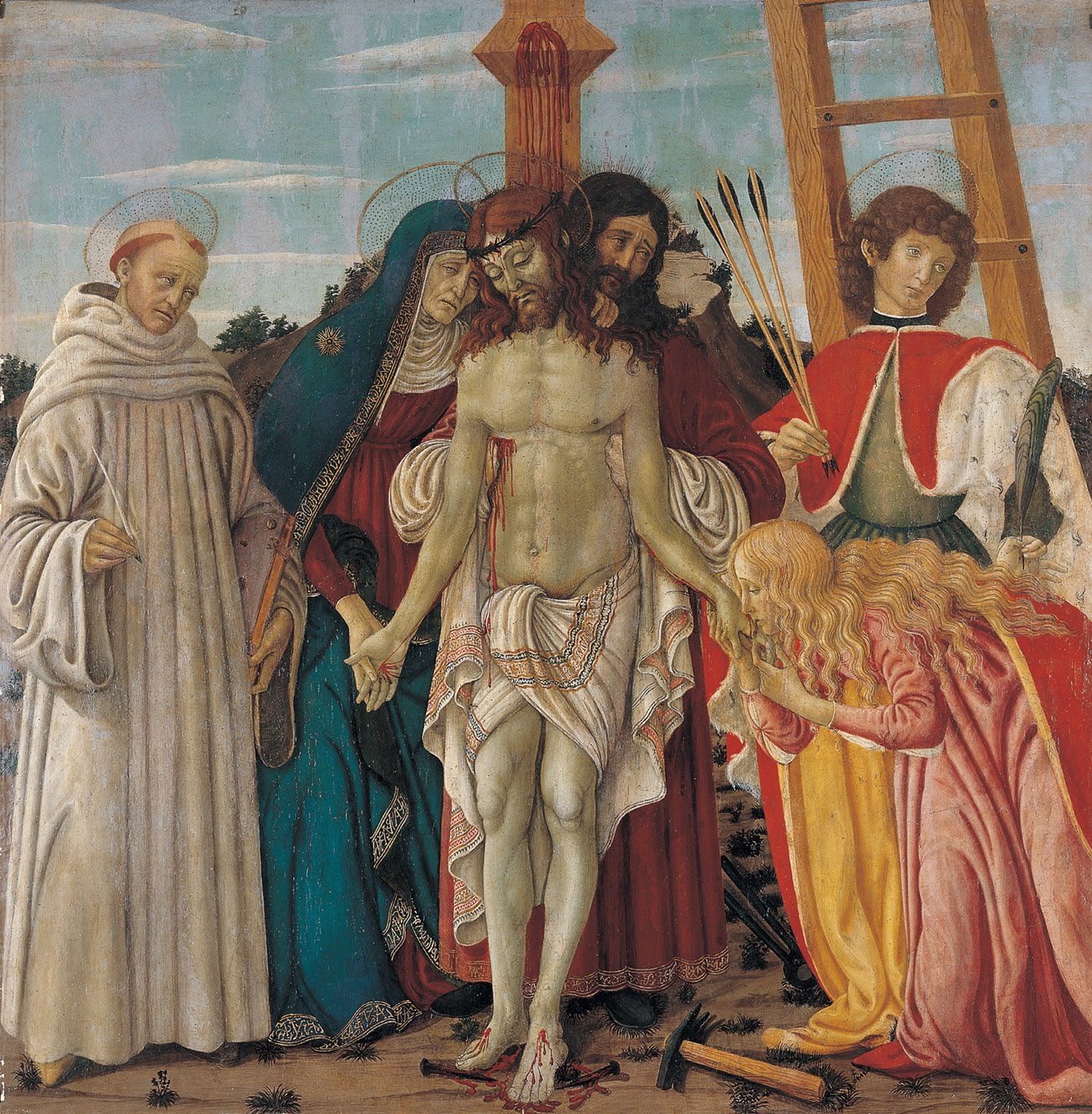 1368 2 Francesco BotticiniDeposizione di Cristo con la Madonna