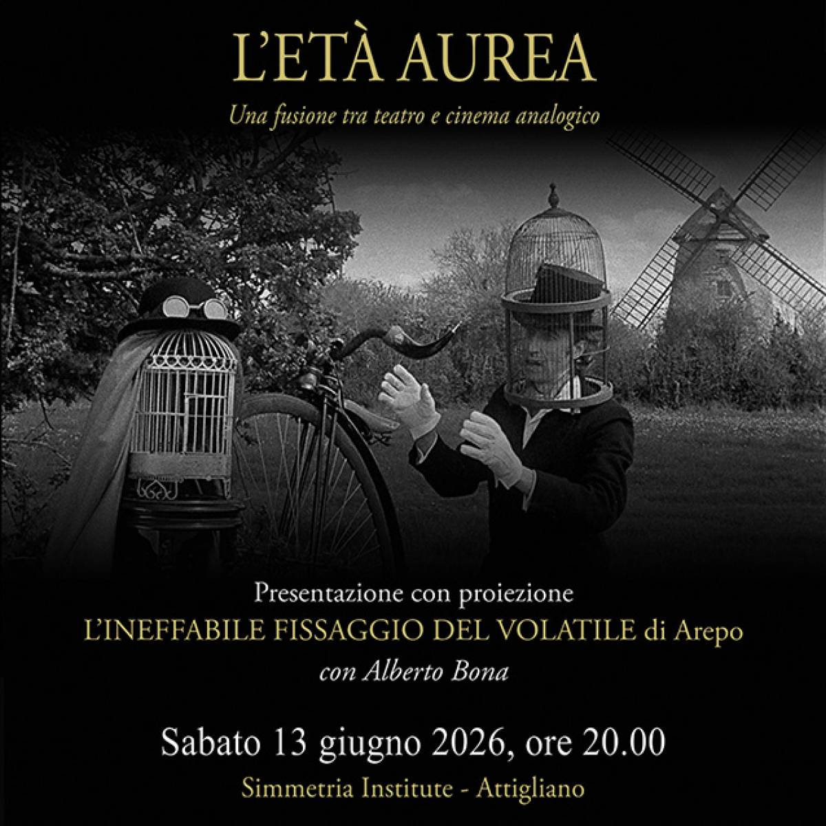 13/06/2026 - L’ETÀ AUREA Presentazione con proiezione